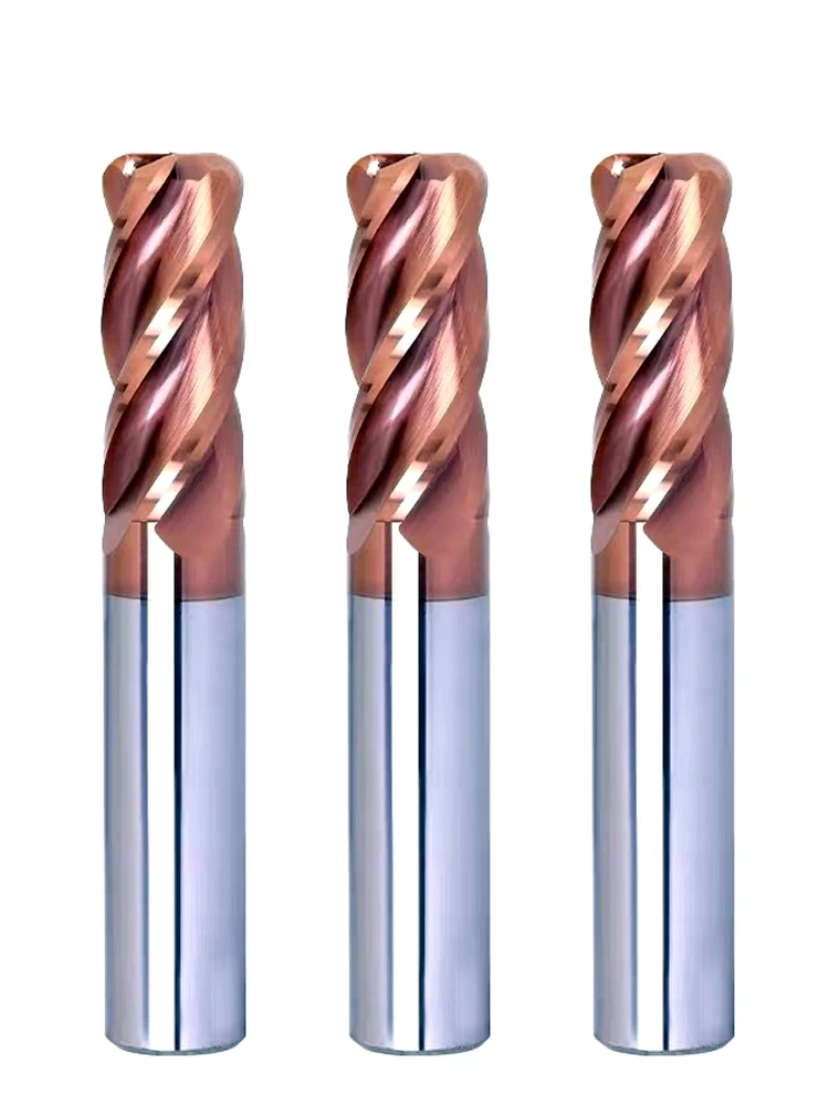 Bull-Nose Radius End Mill — Carbide