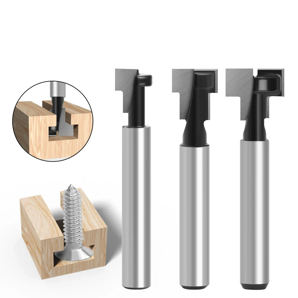 Keyhole Bit — 1/4" Shank, TCT