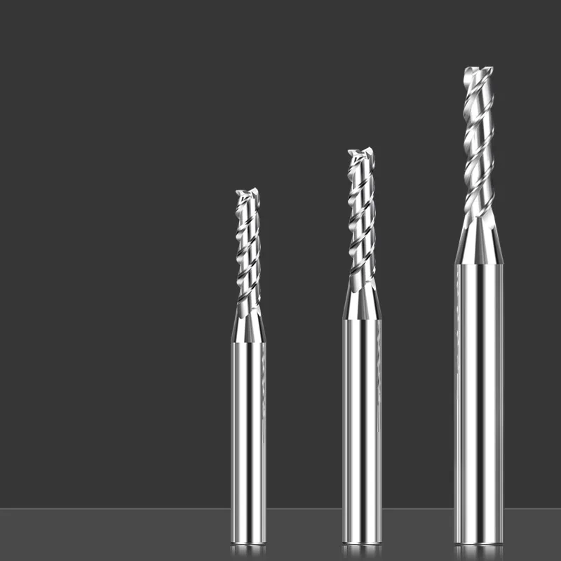 Three-Flute Up-Cut for Aluminium — 6mm, Carbide (5-Pack)